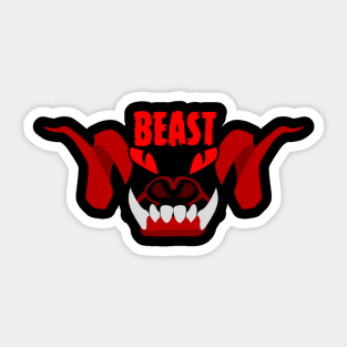 The Beast Sticker